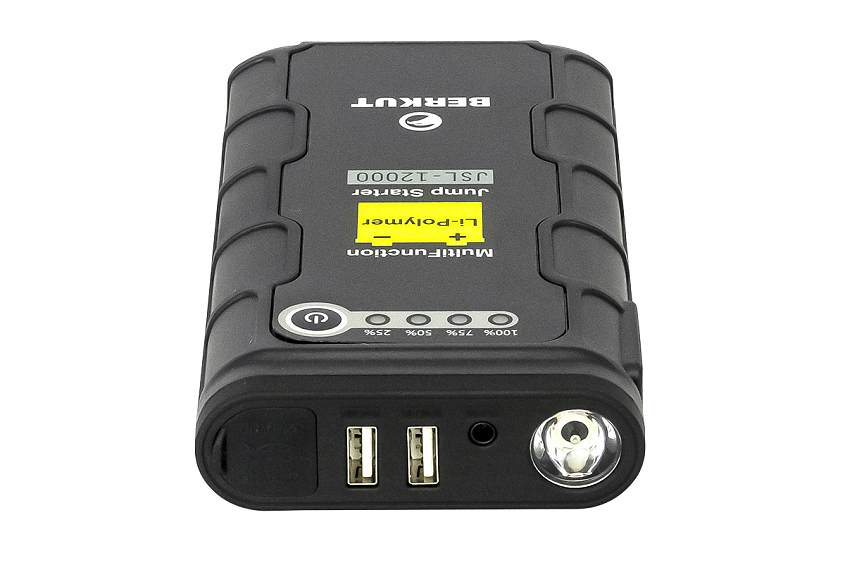 Устройство пуско-зарядное портативное BERKUT 12V 12000 mAh
