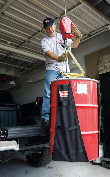 Лебедка ручная электрическая беспроводная Warn Pullzall 24V (аккумулятор) к-т с сумкой Pullzall 24V (аккумулятор + адаптеры)