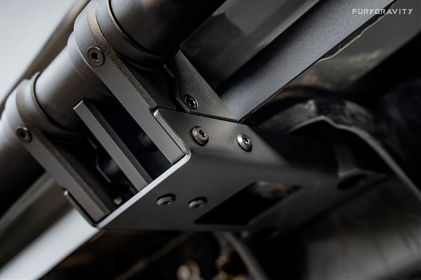 Силовые алюминиевые пороги FURY серии Awaken для Jeep Wrangler JL