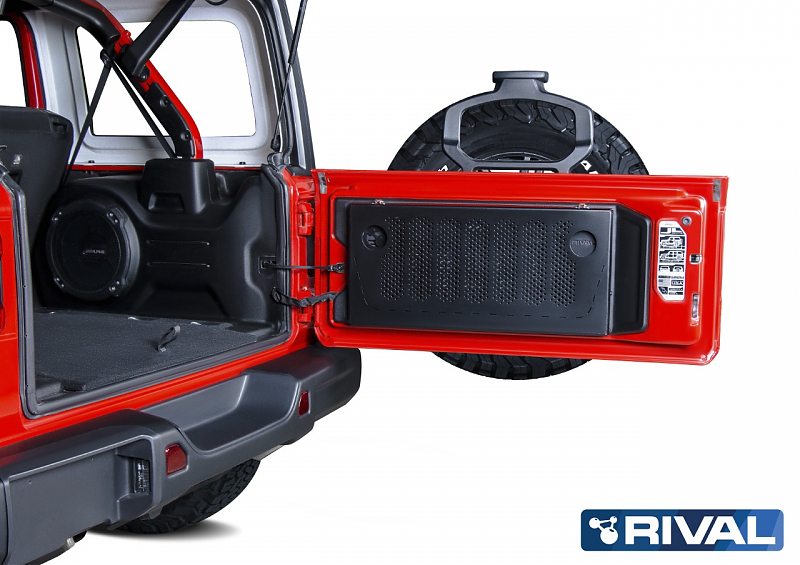 Столик Rival на заднюю дверь для Jeep Wrangler Jl