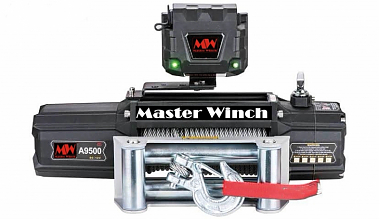 Лебедка MASTER WINCH A-серии 12000 12v (тяговое усилие до 5443 кг) с металлическим тросом