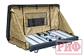 Палатка на крышу автомобиля РИФ Hard RT03-140, корпус черный, тент песочный