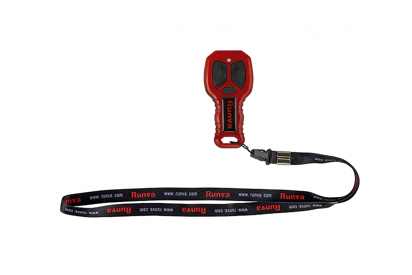 Лебёдка автомобильная электрическая 12V Runva 11000 lbs 5000 кг (влагозащищенная) синтетический трос