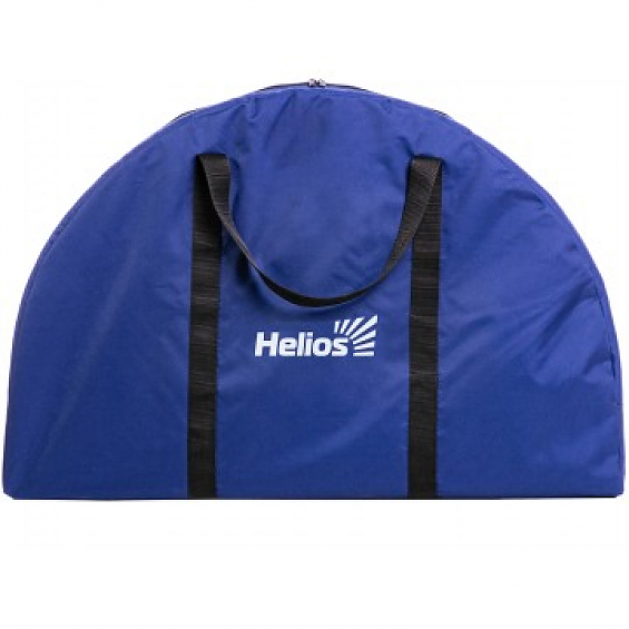 Стол HELIOS складной овальный 120х60х70 см. (АЛЮМИНИЙ)