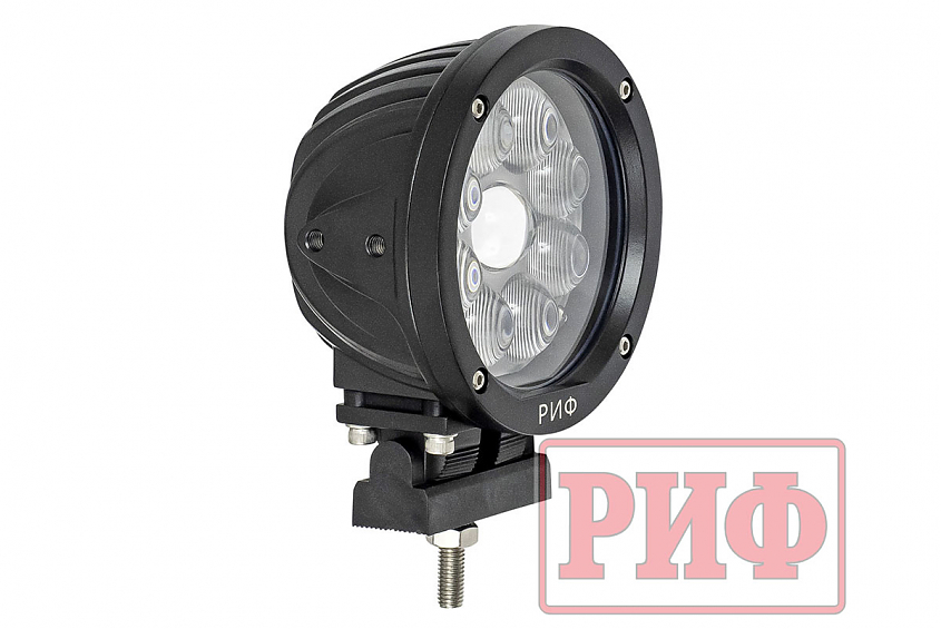 Светодиодная фара водительского света РИФ 140 мм 45W LED