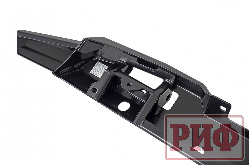 Бампер РИФ силовой передний Mitsubishi Pajero Sport 2015-2020 дизель под площадку для лебёдки RIFPS3-33003