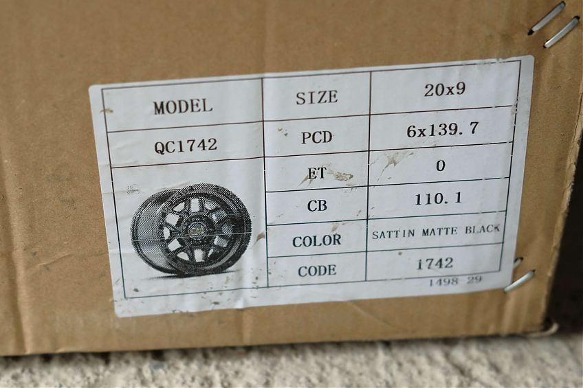 ДИСК АВТОМОБИЛЬНЫЙ АЛЮМИНИЕВЫЙ ЛИТОЙ BLACK RHINO KELSO (Реплика) 20х9 ET-0 6X139.7 ЦО-110,1