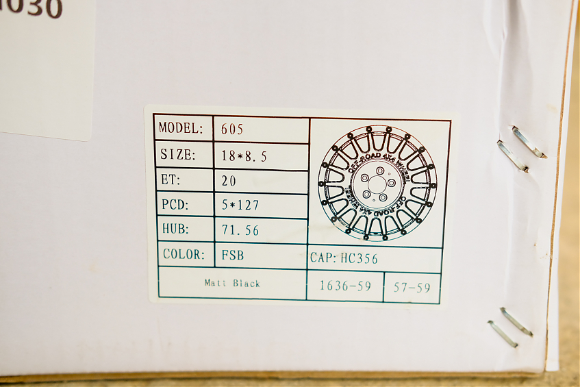 ДИСКИ ЛИТЫЕ АВТОМОБИЛЬНЫЕ АЛЮМИНИЕВЫЕ Black Rhino (РЕПЛИКА) R18Х8.5 ET+20 5x150 ЦО-110.1 Черный матовый