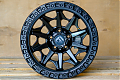 ДИСК АВТОМОБИЛЬНЫЙ АЛЮМИНИЕВЫЙ ЛИТОЙ Fuel D716 Covert(РЕПЛИКА) R18Х9 ET+18 5X139.7 \ 5X150 ЦО-110.1 Черный матовый