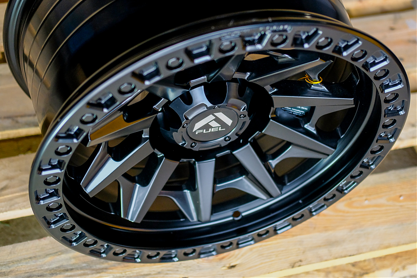 ДИСК АВТОМОБИЛЬНЫЙ АЛЮМИНИЕВЫЙ ЛИТОЙ Fuel D716 Covert(РЕПЛИКА) R18Х9 ET+18 5X139.7 \ 5X150 ЦО-110.1 Черный матовый