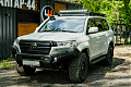 Бампер силовой передний алюминиевый (черный) Toyota Land Cruiser 200 2015- для TOYOTA LC-200