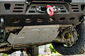 Бампер силовой передний алюминиевый (черный) Toyota Land Cruiser 200 2015- для TOYOTA LC-200