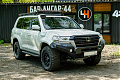 Бампер силовой передний алюминиевый (черный) Toyota Land Cruiser 200 2015- для TOYOTA LC-200