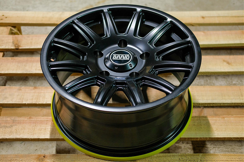 ДИСК АВТОМОБИЛЬНЫЙ АЛЮМИНИЕВЫЙ ЛИТОЙ BRAID BPC-01 (Реплика) 17Х9 ET-0 6X139.7