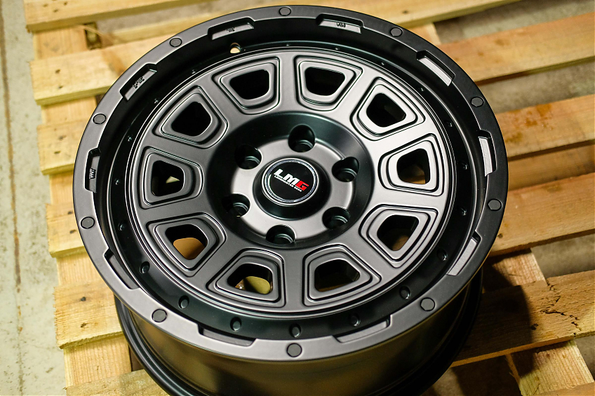 ДИСК АВТОМОБИЛЬНЫЙ АЛЮМИНИЕВЫЙ ЛИТОЙ LEHRMEISTER GEAR LMG DS-10 18х8 ET+25 6X139.7 ЦО-106.2