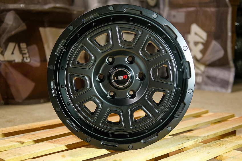 ДИСК АВТОМОБИЛЬНЫЙ АЛЮМИНИЕВЫЙ ЛИТОЙ LEHRMEISTER GEAR LMG DS-10 18х8 ET+25 6X139.7 ЦО-106.2