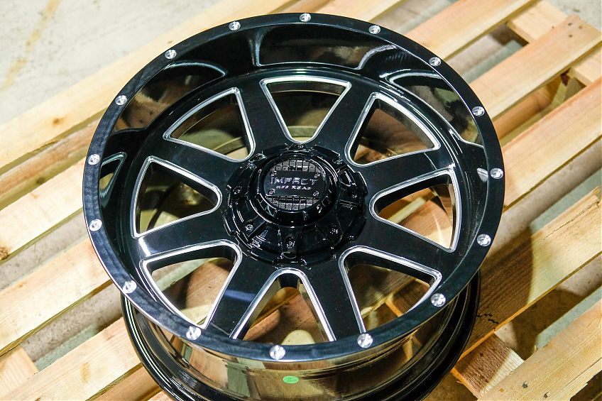 ДИСК АВТОМОБИЛЬНЫЙ АЛЮМИНИЕВЫЙ ЛИТОЙ IMPACT OFF-ROAD 804 R20х10 ET-12 5x150 5x139.7 ЦО-110,1