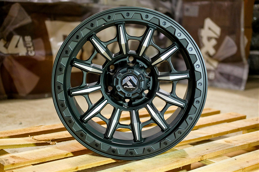 ДИСК АВТОМОБИЛЬНЫЙ АЛЮМИНИЕВЫЙ ЛИТОЙ  KMC CARNAGE (Реплика) 17х9 ET-10 6X139.7 ЦО-110,1