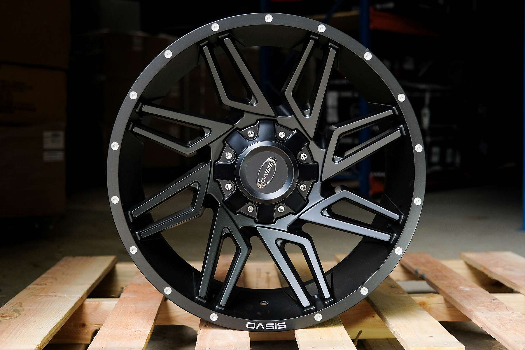 ДИСК АВТОМОБИЛЬНЫЙ АЛЮМИНИЕВЫЙ ЛИТОЙ OASIS ELITE 8 20х9 ET-0 6X139.7 ЦО-106.1