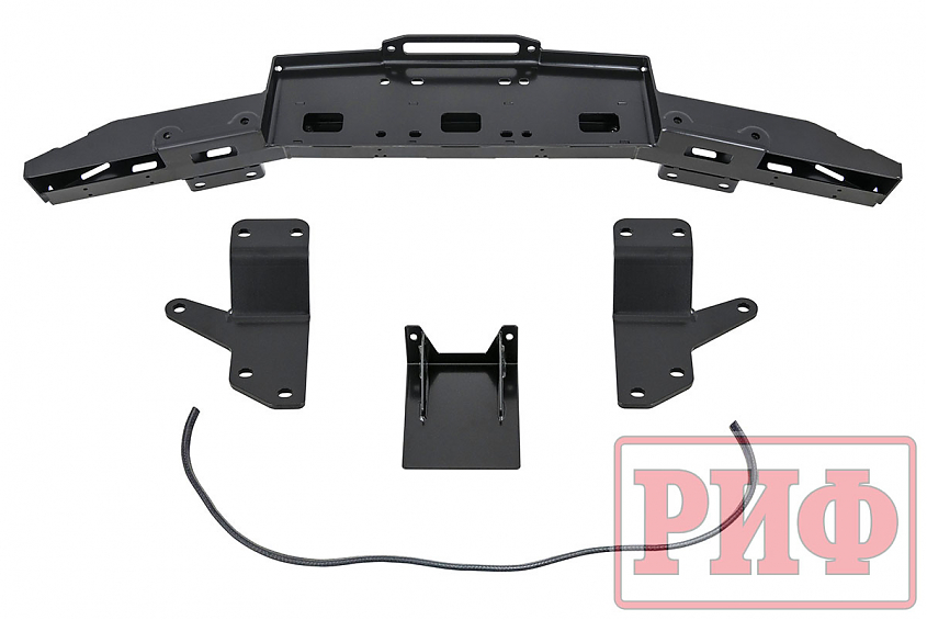 Площадка РИФ под лебёдку в штатный бампер Toyota Land Cruiser 300