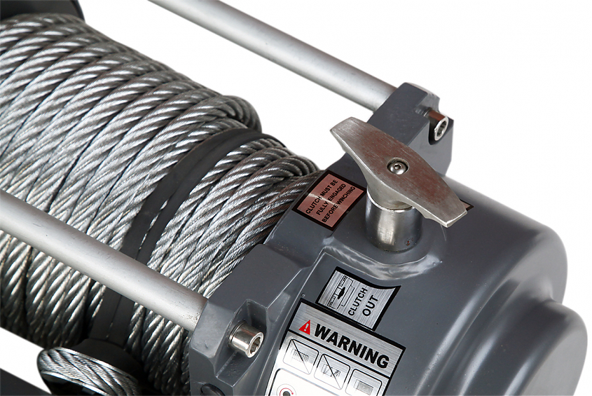 Лебёдка электрическая индустриальная 24V Runva 15000 lbs 6800 кг