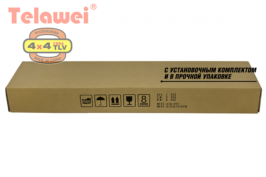 Шноркель Telawei для Toyota Land Cruiser 200 4.5D (1VD-FTV), 4.7 (2UZ-FE) 2007+