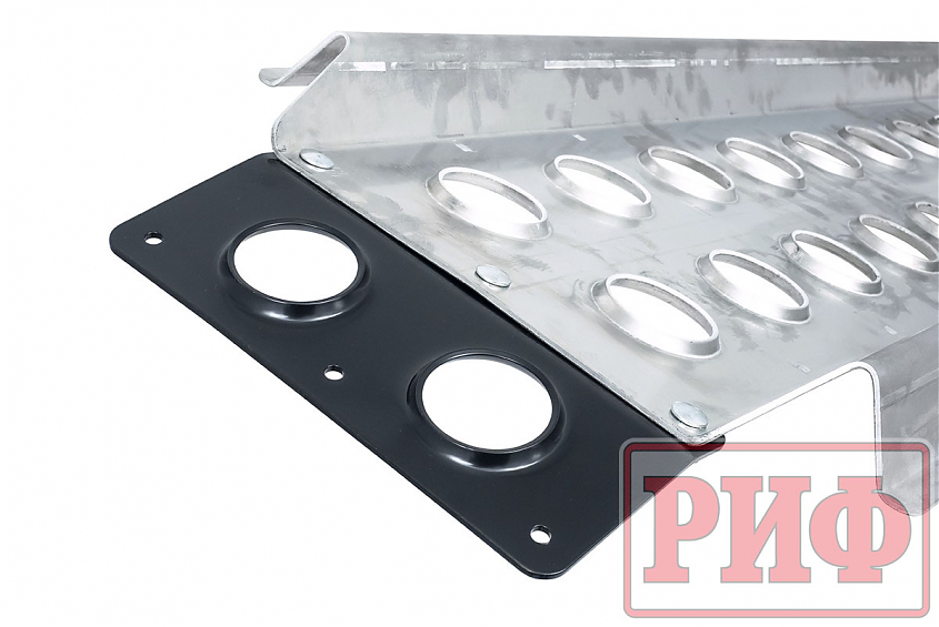 Сенд-траки (аппарели) РИФ 148x48 см алюминиевые усиленные (2 шт.)