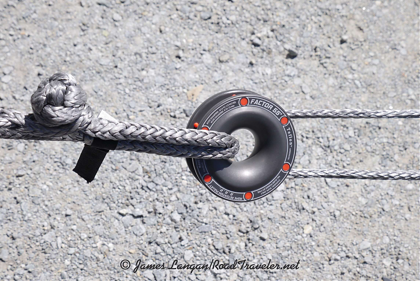 Лайт-блок с функцией удержания троса Factor 55