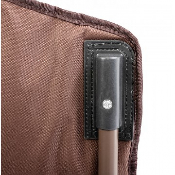 Кресло складное Helios 150 кг. коричневое