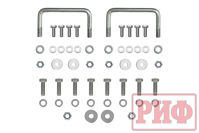 Пороги силовые  РИФ для Mitsubishi Pajero Sport III 2021+