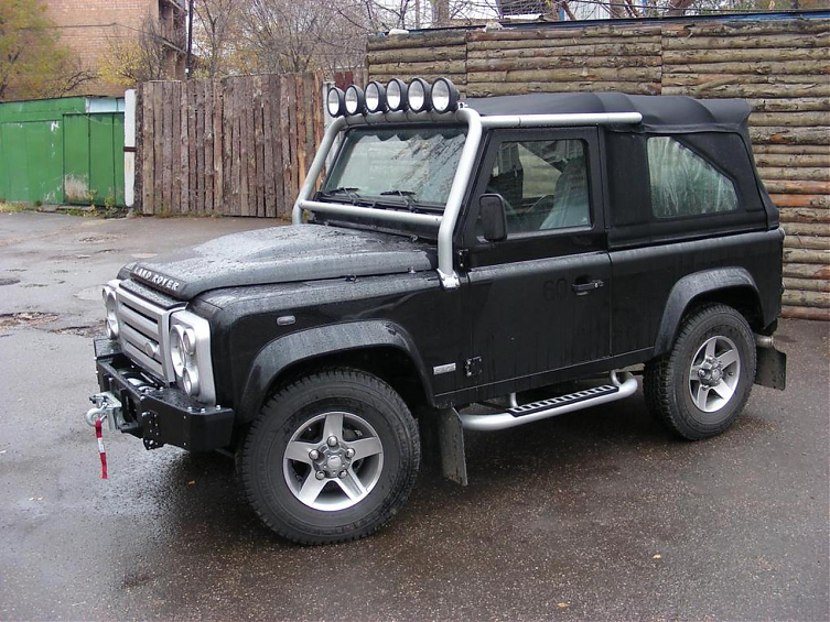 Передний силовой бампер без кенгурина 