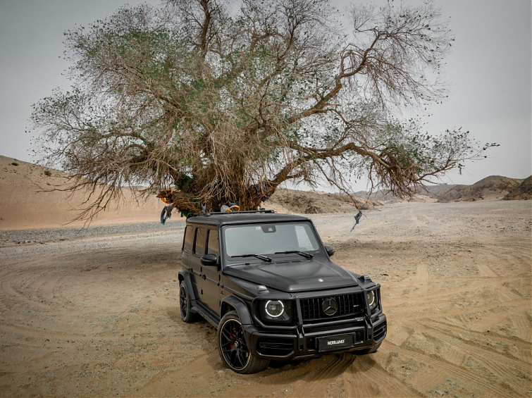 Бампер передний защитный Norlund для Mercedes-benz G-class Gelandewagen 2018+