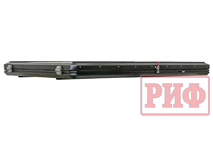 Палатка на крышу автомобиля РИФ Hard RT05-130, корпус алюминий, тент серый