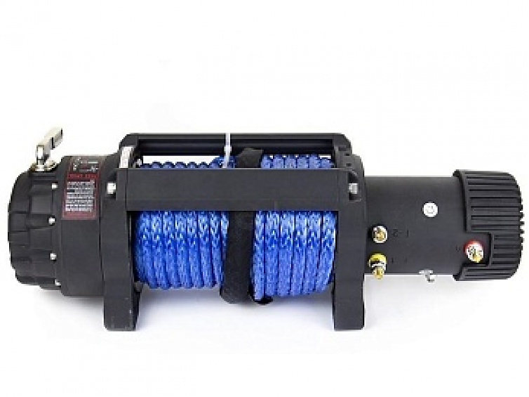 Лебедка автомобильная MASTER WINCH E12500 S - 12V(тяговое усилие до 5443 кг) с синтетическим тросом