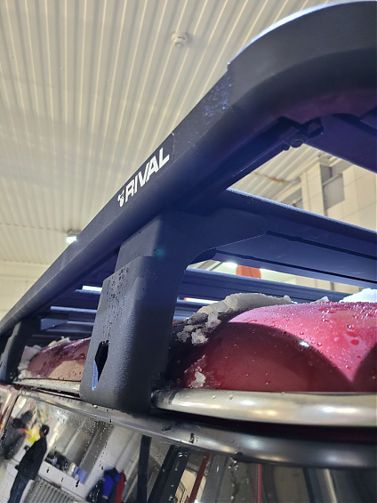 Багажник алюминиевый Rival (платформа с креплением) 2435x1430 для Toyota Land Cruiser 76 2007-