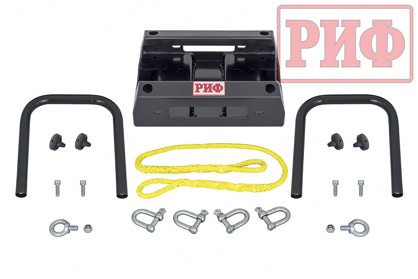 Площадка съёмная РИФ для переносной лебёдки синтетические троса