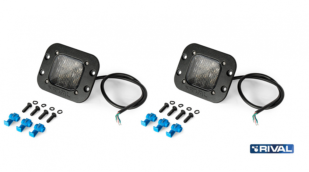 Задние LED фонари OSRAM для силовых бамперов Rival (комплект 2шт.)