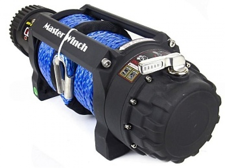 Лебедка автомобильная MASTER WINCH E12500 S - 12V(тяговое усилие до 5443 кг) с синтетическим тросом