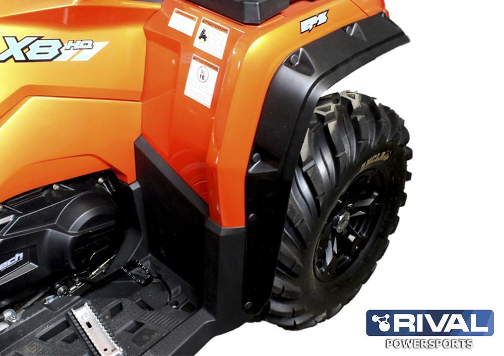 Расширители арок передние широкие Rival для CFMOTO Х8 Н.О. (2018-), X10 (2019-) 2018- RIVAL S.0045.1