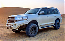 Бампер силовой передний алюминиевый (черный) Toyota Land Cruiser 200 2015- для TOYOTA LC-200
