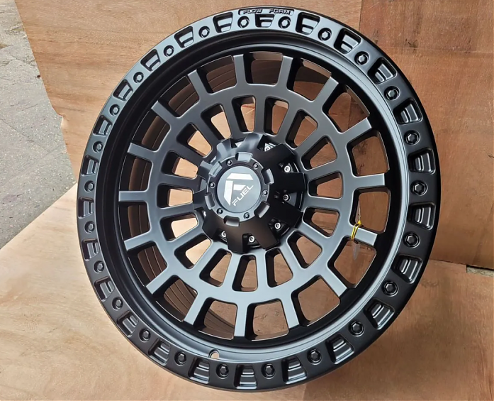 ДИСК АВТОМОБИЛЬНЫЙ АЛЮМИНИЕВЫЙ ЛИТОЙ Fuel Zephyr (РЕПЛИКА) R20Х9 ET+10 6X139.7 6X135 ЦО-110 Черный матовый