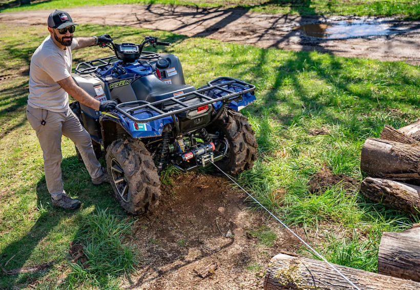 Лебедка для квадроцикла WARN R 35-S (1588 кг)