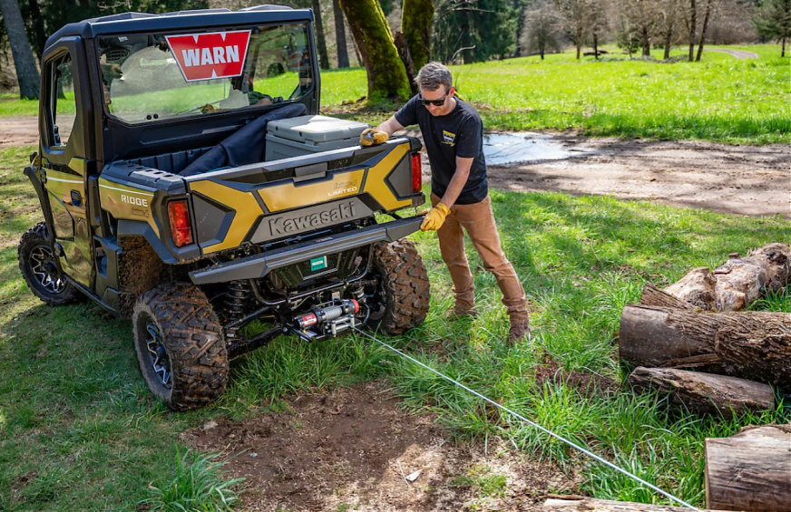 Лебедка для UTV вездехода WARN R 45-S (2.041 кг)