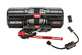 Лебедка электрическая WARN AXON 55-S синтетический трос для UTV