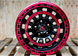 ДИСК АВТОМОБИЛЬНЫЙ АЛЮМИНИЕВЫЙ ЛИТОЙ Melanin Off Road Wheels 12173 r17x8.5 5x127,7 ET-12 ЦО 71.56 Черный + красный