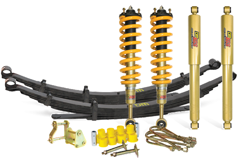 Комплект лифт подвески TJM для Mitsubishi L200 2015 + лифт 50мм , +50 кг перед, +100 кг зад