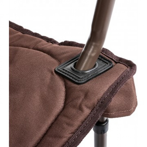 Кресло складное Helios 150 кг. коричневое