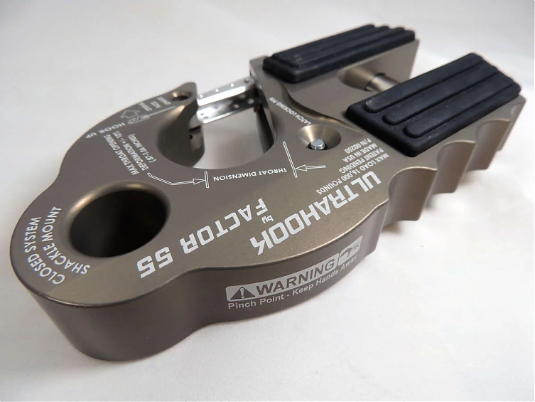 Многофункциональный Крюк для автомобильной лебедки Factor 55 ULTRAHOOK Красный