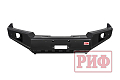 Бампер РИФ силовой передний Toyota Land Cruiser 200 2007-2015 c доп. фарами и защитой бачка омывателя