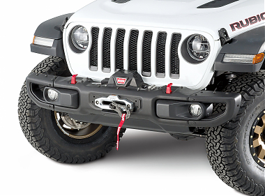 Площадка под лебёдку Warn в штатный железный бампер Mopar для Jeep Wrangler JL